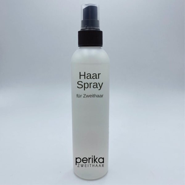 Haarspray für Zweithaar von perika in Sprühflasche